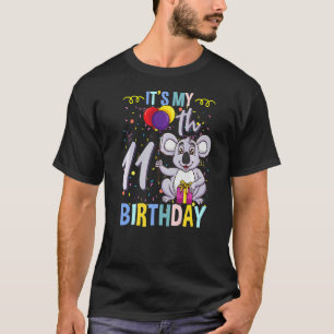 Het is mijn elfde verjaardag Koala Animal 1 T-shirt