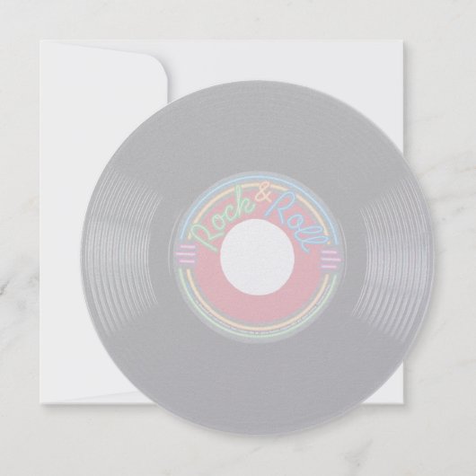 Het is mijn feest kaart (Achterkant)