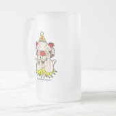 Het is mijn feestje... Bevroren bierpul Matglas Bierpul (Voorkant links)