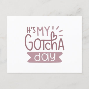 Het is mijn gapdag. briefkaart