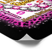 Het is mijn geboortedag koningin van de beha. poster (Hoek)