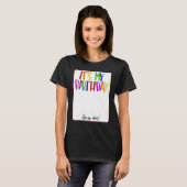 Het is mijn geboortedag Mijn teken Mijn 4 T-shirt (Voorkant volledig)