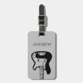 Het is mijn gitaar bagagelabel (Voorkant verticaal)