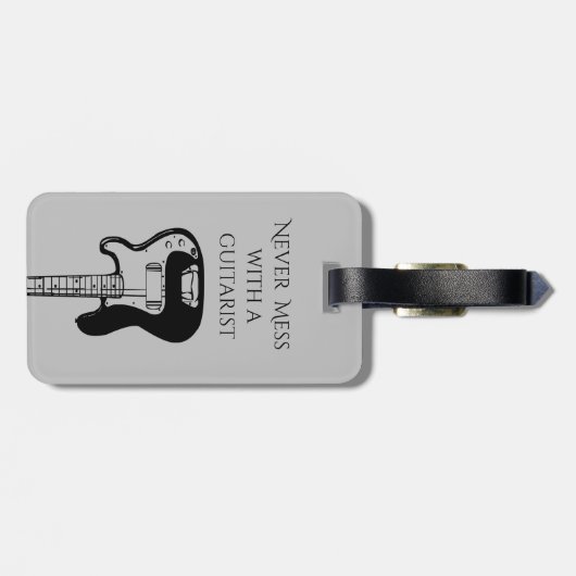 Het is mijn gitaar bagagelabel (Achterkant horizontaal)