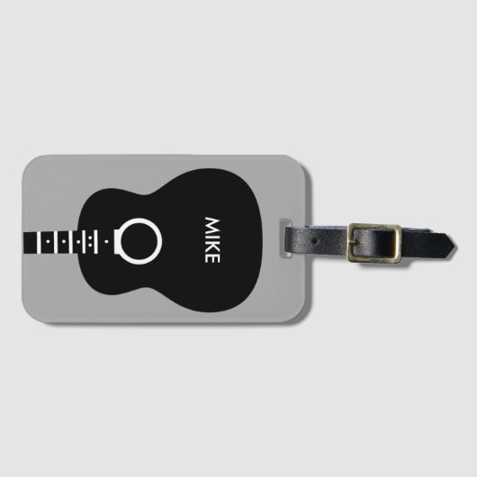 Het is mijn gitaar bagagelabel (Voorkant (horizontaal))