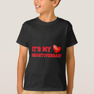 Het is mijn hartsverjaardag CHD Bewustzijn hart zi T-shirt