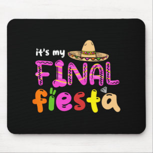 Het is mijn laatste feest Mexico vrijgezellenfeest Muismat