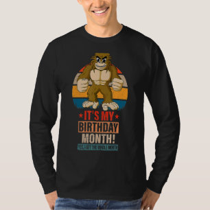 Het is mijn laatste maand dat ik de hele partij kr t-shirt