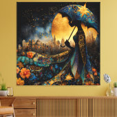 Het is mijn leven canvas afdruk (Insitu (Woonkamer))