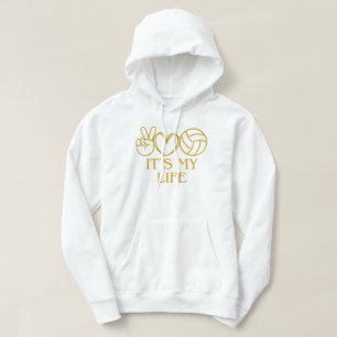 Het is mijn leven, volleybal hoodie