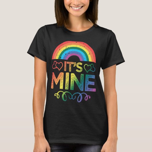Het is mijn LGBTQ+ Gay Rainbow Pride LGBT Love T-shirt (Voorkant)