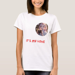 Het is mijn liefde t-shirt