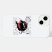 Het is mijn mond randglitch halftoonlippen Case-Mate iPhone case (Achterkant (horizontaal))