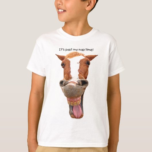 Het is mijn nap-tijd voorbij t-shirt (Voorkant)