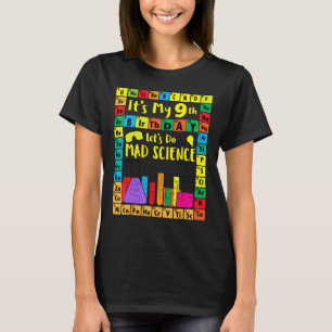 Het is mijn negende verjaardag. Laten we een thema T-shirt