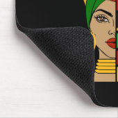 Het is mijn Onafhankelijkheidsdag Zwarte Geschiede Muismat (Hoek)