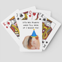 Het is mijn partij en ik win als ik wil - kaarten