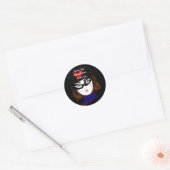 "Het is mijn partij I"-Sticker - Ronde Sticker (Envelop)