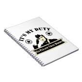 Het is mijn plicht om het militaire nummer van die notitieboek (Rechterzijde)