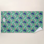Het is mijn Schotse Terrier Botten Beach Towel Strandlaken (Voorkant)