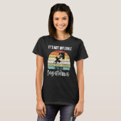 Het is mijn schuld niet Boogschutter Sterrenbeeld T-shirt (Voorkant volledig)