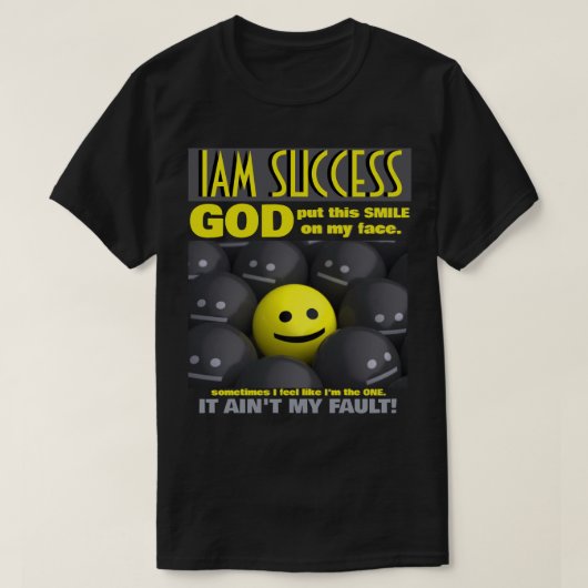 Het is mijn schuld niet t-shirt (Design voorkant)