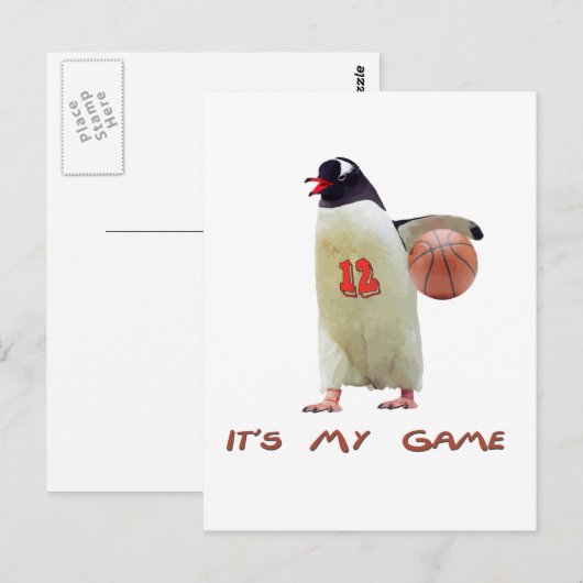 Het is mijn spel briefkaart (Voorkant / Achterkant)