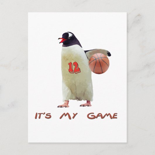 Het is mijn spel briefkaart (Voorkant)