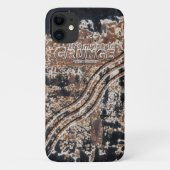 Het is mijn stijl GRUNGE Rusty Letters Case-Mate iPhone Case (Achterkant)