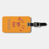Het is mijn tas! Aangepaste label Bagagelabel (Voorkant horizontaal)