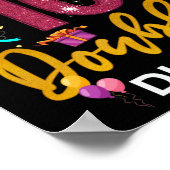 Het is mijn tiende verjaardag van dit meisje, nu 1 poster (Hoek)