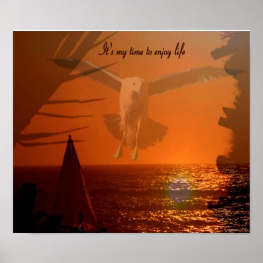 Het is Mijn Time_ Poster_by Elenne Boothe Poster (Voorkant)