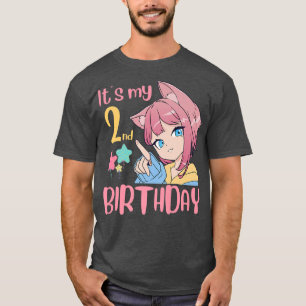 Het is mijn tweede geboorte Anime Birthday Girl 2 T-shirt