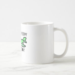 Het is mijn tweede verjaardag vandaag koffiemok