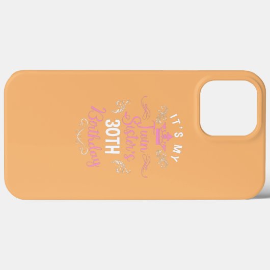 Het is mijn tweelingzuster 30th Birthday Happy 30  Case-Mate iPhone Case (Achterkant (horizontaal))
