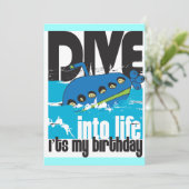 Het is mijn uitnodiging op de zeebodem (Staand voorkant)