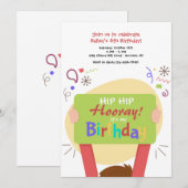 Het is mijn uitnodiging van de verjaardag (Voorkant / Achterkant)