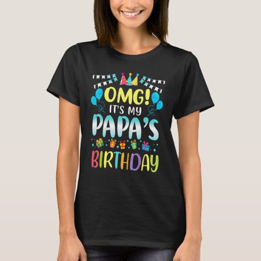 Het is mijn vader's verjaardag voor mij. t-shirt (Voorkant)