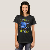 Het is mijn verjaardag Bowling Bull T-shirt (Voorkant volledig)