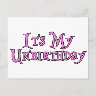 Het is mijn verjaardag briefkaart