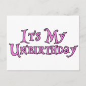 Het is mijn verjaardag briefkaart (Voorkant)