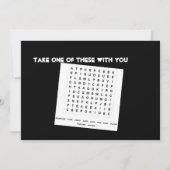 Het is mijn verjaardag Bruh Kaart (Achterkant)