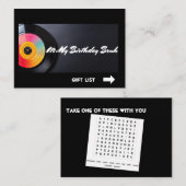 Het is mijn verjaardag Bruh Notitiekaartje (Voorkant / Achterkant)