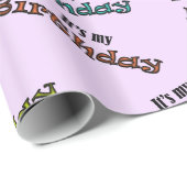 Het is mijn verjaardag cadeaupapier (Rol Hoek)