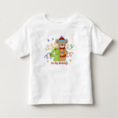 Het is mijn verjaardag Cute Beer Leeftijd 4 Kinder Shirts (Voorkant)