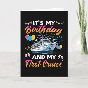 Het is mijn verjaardag en mijn eerste cruise verja kaart