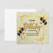 Het is mijn verjaardag en we gaan naar het feest! (Voorkant / Achterkant)