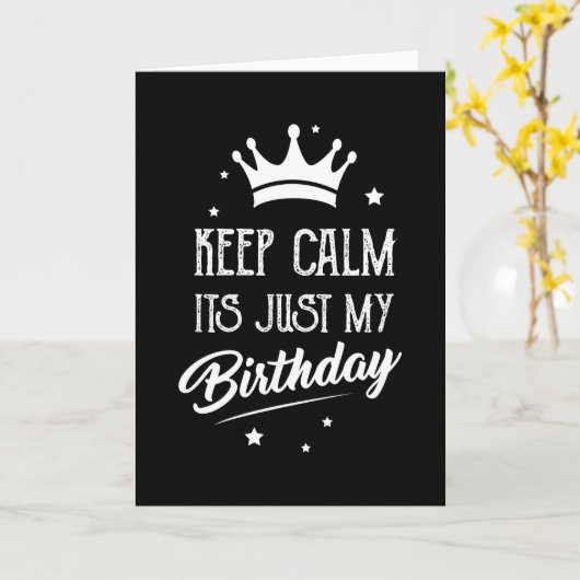 Het is mijn verjaardag kaart (Gele Bloem)