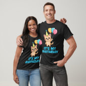 Het is mijn verjaardag Kawaii Kat T-shirt (Unisex)