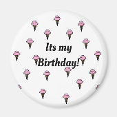 Het is mijn verjaardag. magneet (Voorkant)